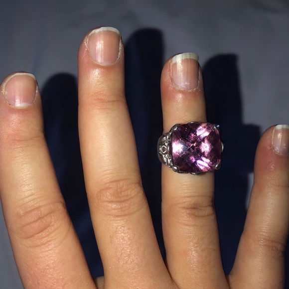 Pink stone ring! - Picture 3 of 4